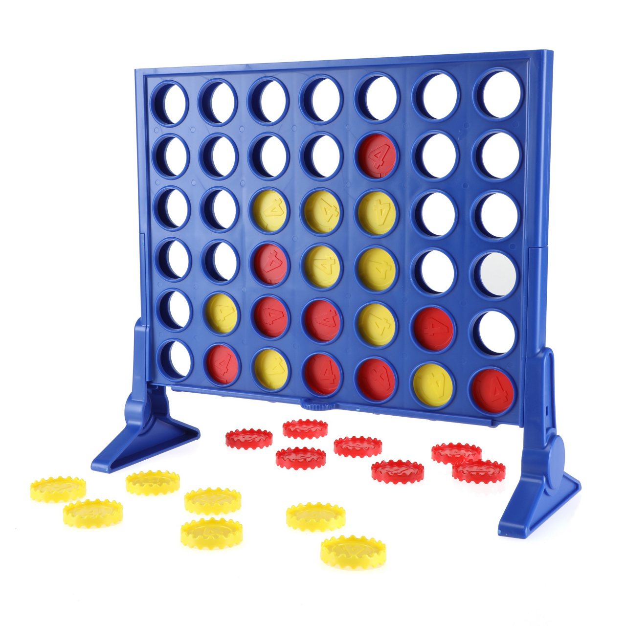 Connect 4 Classic Grid Game – Strategy Board Game for Kids & Families, 2-Player Competitive Fun, Ages 6+