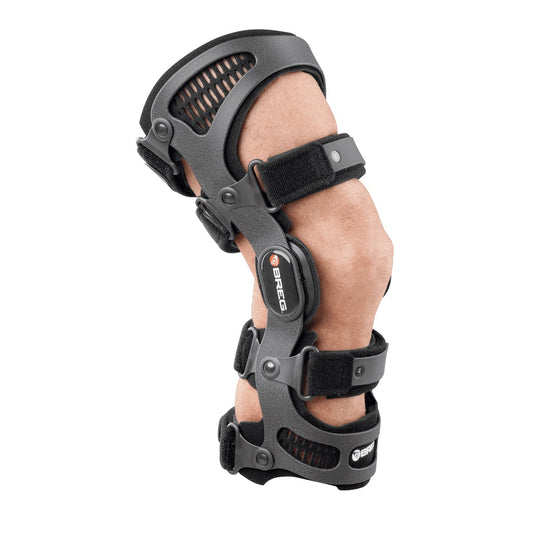 Knee Brace Fusion XT, Prefabricated Small D-Ring / Hook and Loop Strap Closure 15 to 18 Inch Thigh Circumference / 12 to 14 Inch Calf Circumference