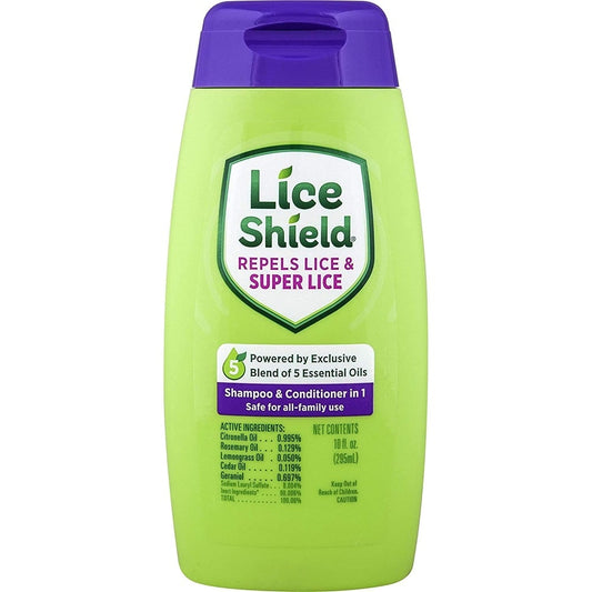 Lice Shampoo and Conditioner Lice Shield 10 oz. Bottle Scented