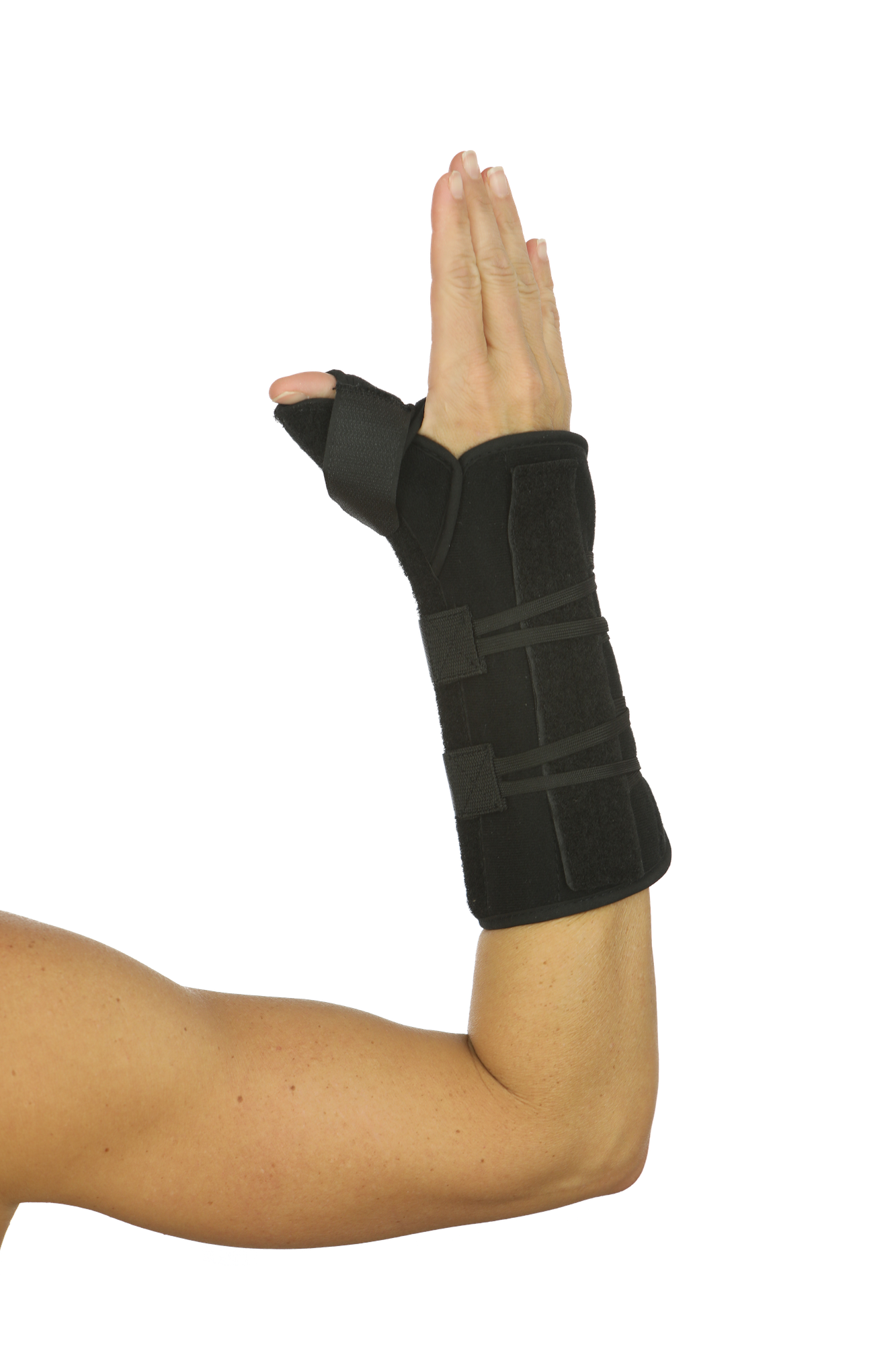 Wrist Brace with Thumb Spica U2 Universal Long Felt / Metal / Nylon / Polyester