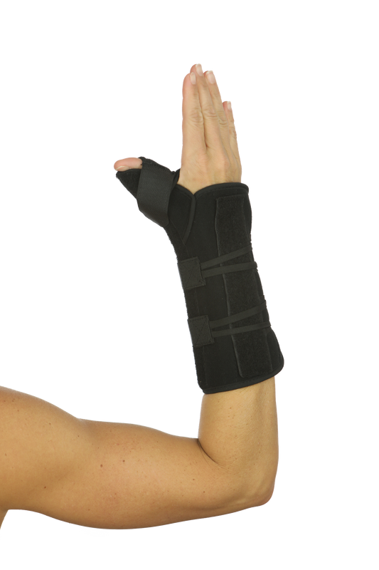 Wrist Brace with Thumb Spica U2 Universal Long Felt / Metal / Nylon / Polyester