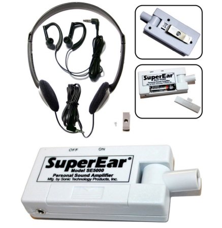 Personal Sound Amplifier SuperEar 3/4 X 2 X 3 Inch