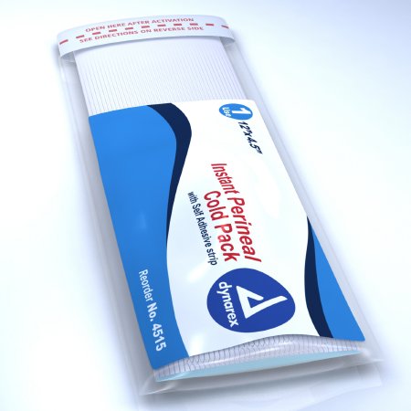 Instant Cold Pack Dynarex Perineal 4-1/2 X 12 Inch Plastic / Calcium Ammonium Nitrate / Water Disposable
