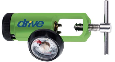 Drive Oxygen Regulator Click Style 0 - 15 LPM