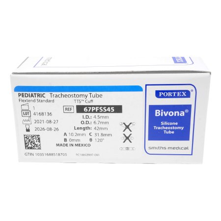 Cuffed Tracheostomy Tube Bivona FlexTend TTS Size