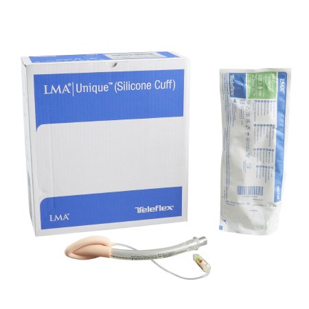 Straight Laryngeal Mask LMA Unique (Silicone Cuff) Size