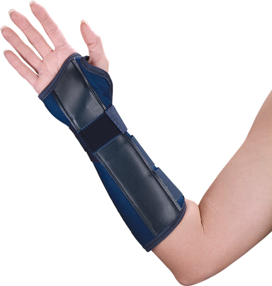 Wrist Brace Canvas Right Hand Blue