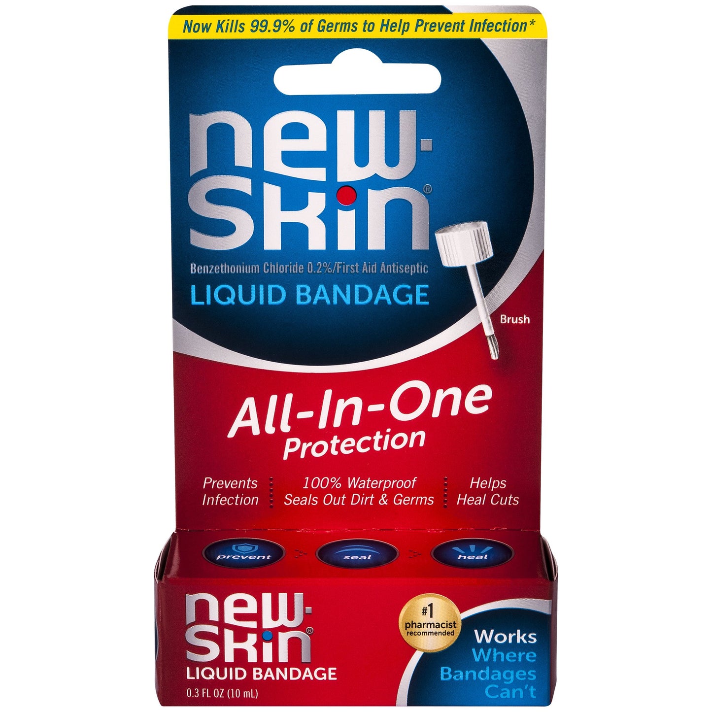 New-Skin Liquid Bandage – 0.3 fl. oz. Bottle