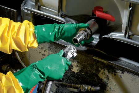 Chemical Protection Glove Jackson Safety* G80 Nitrile* Size