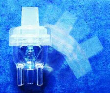 AirLife Misty Max 10™ Handheld Nebulizer Kit Small Volume Medication Cup Adult / Pediatric Mouthpiece Delivery