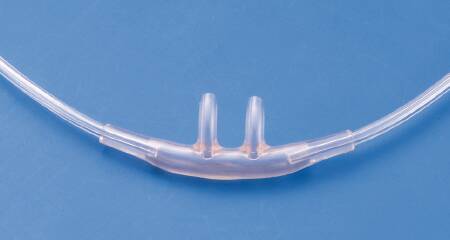 Nasal Cannula AirLife Infant Curved Prong / NonFlared Tip 7 Foot O2 Line