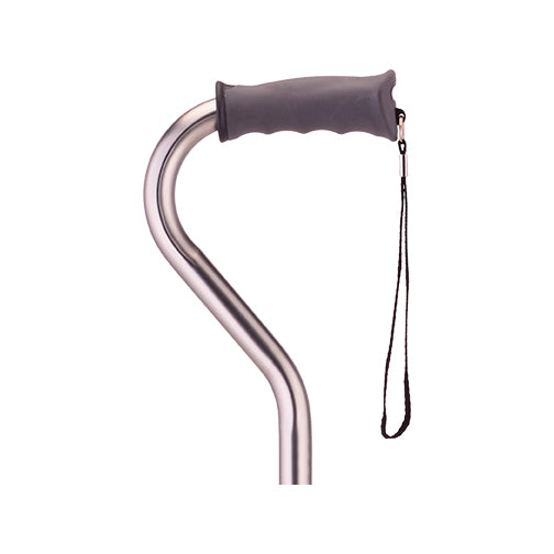 Offset Cane with Rubber Handle