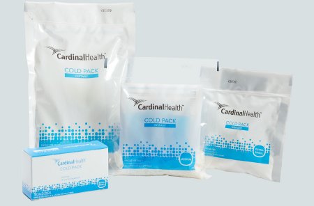 Instant Cold Pack Cardinal Health Non-Sweat General Purpose 4-1/2 X 9 Inch Plastic / Ammonium Nitrate / Water Disposable