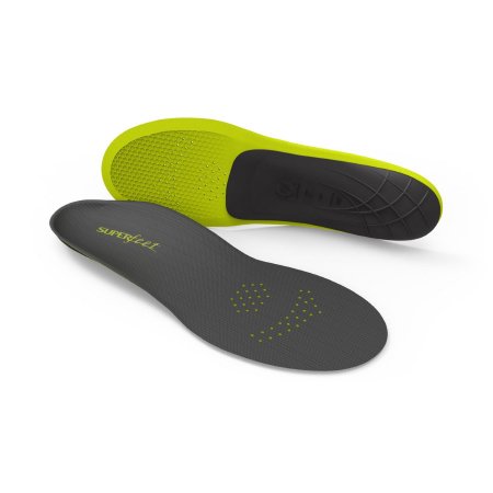 Superfeet Insole Full Length Size B Foam / Carbon / Polymer Gray Junior 2-1/2 to 4