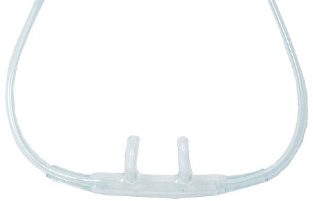 Nasal Cannula Cozy Pediatric Curved Prong / NonFlared Tip 7 Foot O2 Line