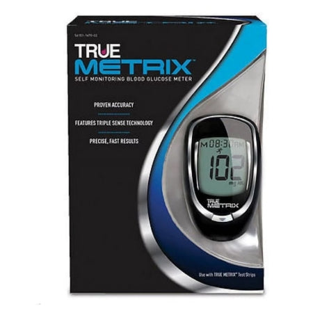 Blood Glucose Meter True Metrix 4 Second Results Stores up to 500 Results No Coding Required