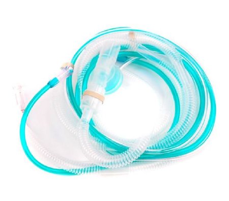 Zoll Ventilator Circuit Corrugated Tube 6 Foot Tubing Single Limb Pediatric Without Breathing Bag Single Patient Use