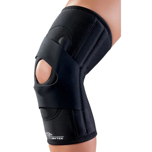 Hinged Knee Support with Sewn-In "J" Buttress 2X-Large, Left Knee