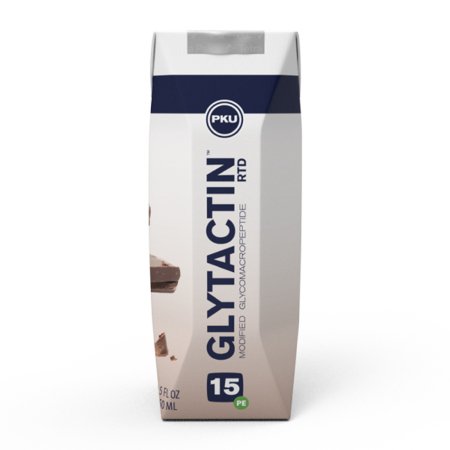 Oral Supplement Glytactin RTD 15 Chocolate Flavor Liquid 8.5 oz. Carton