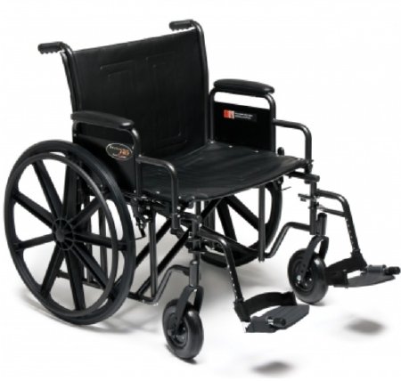 Bariatric Wheelchair Traveler HD Heavy Duty Dual Axle