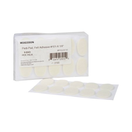Protective Pad McKesson Pedi-Pad - Narrow Adhesive Foot
