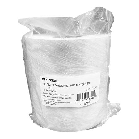 Orthopedic Padding Roll Adhesive McKesson Poly Foam NonSterile