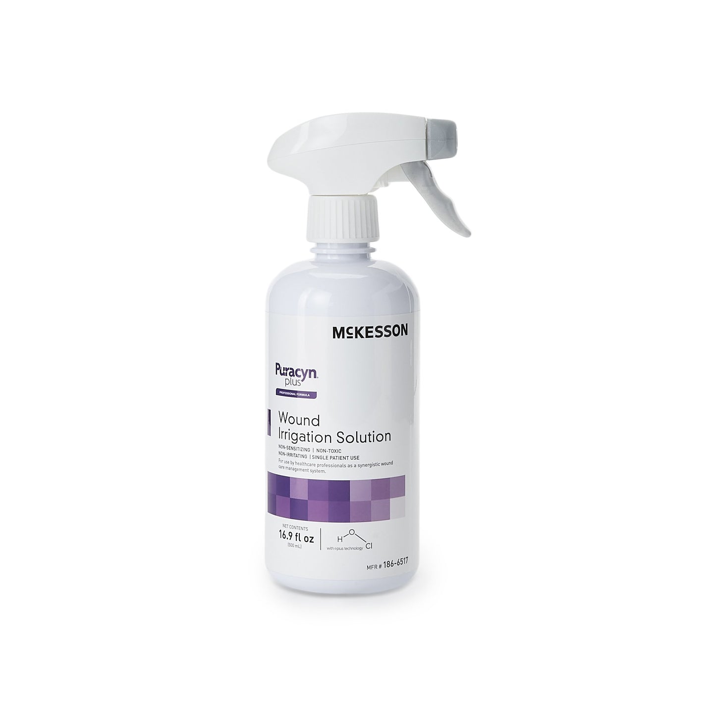 McKesson Puracyn Plus Professional Antimicrobial Wound Cleanser 16.9 oz Spray Bottle
