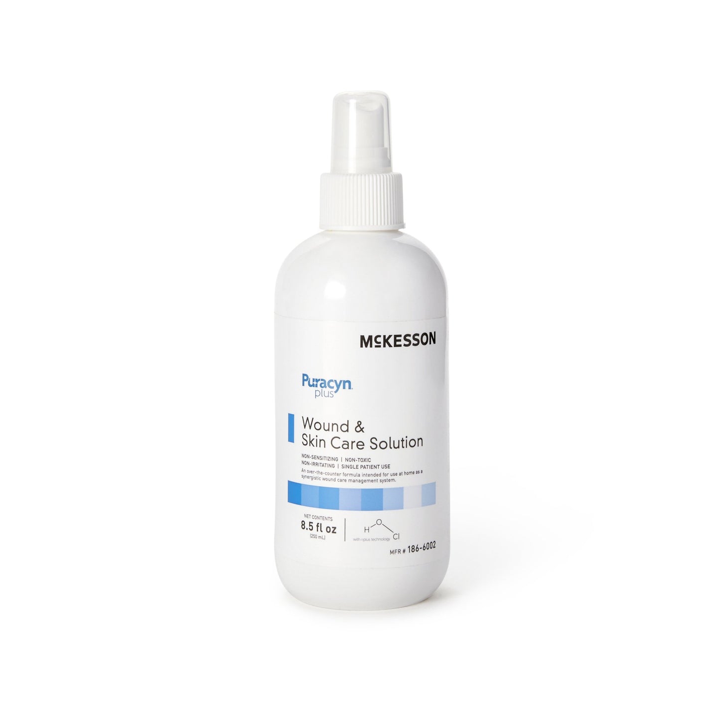 McKesson Puracyn Plus Antimicrobial Wound Cleanser 8.5 oz Pump Bottle (OTC Formula)