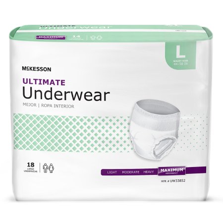 Unisex Adult Underwear McKesson Pull On