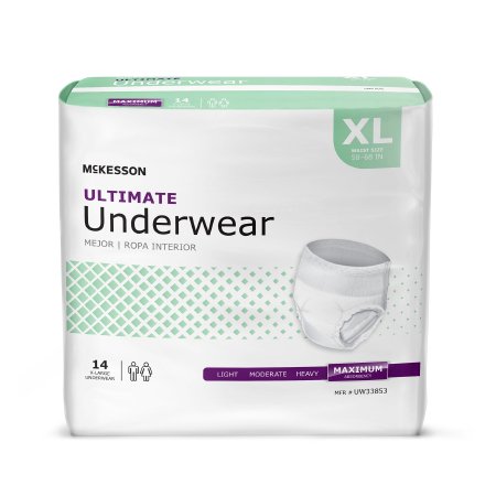 Unisex Adult Underwear McKesson Pull On