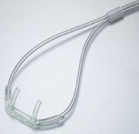 ETCO2/O2 Nasal Cannula with Interface Philips Respironics LoFlo Adult Curved Prong / NonFlared Tip