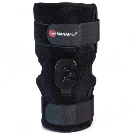 Knee Brace ManaEZ Wrap 33 One Size Fits Most D-Ring / Hook and Loop Strap Closure Right Knee