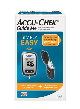 Blood Glucose Meter Accu-Chek 5 Second Results No Coding Required