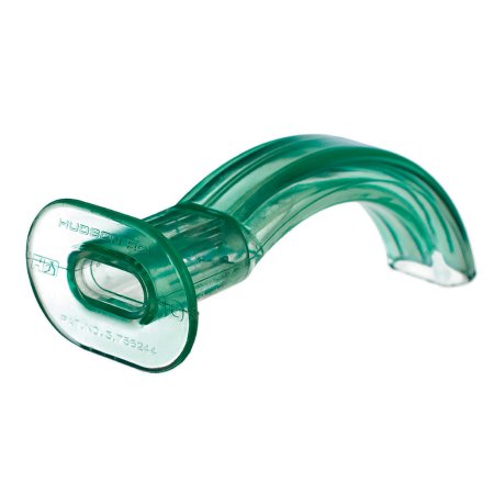 Guedel Oropharyngeal Airway Hudson RCI Cath-Guide 120 mm Length Size 7 Adult