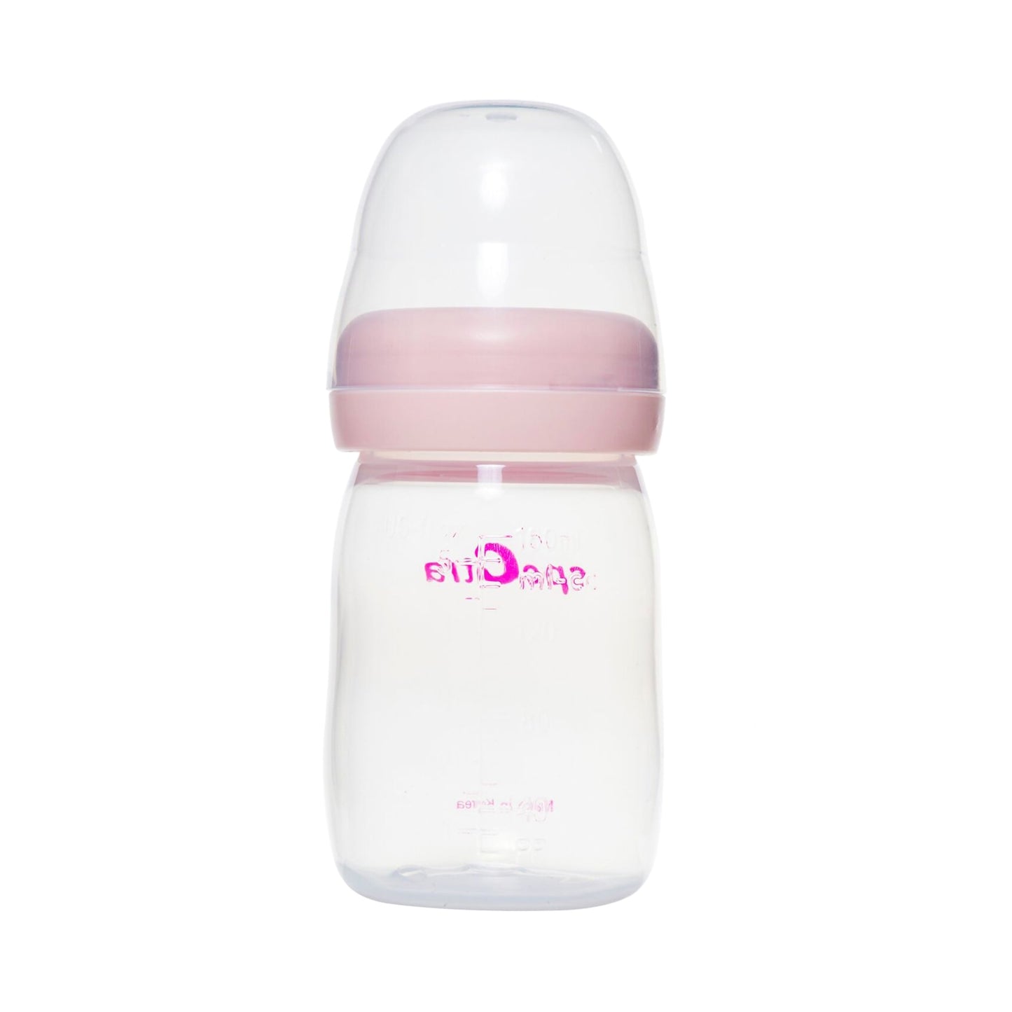 Spectra 5 oz Baby Bottle Set Clear Plastic for Breast Milk Storage
