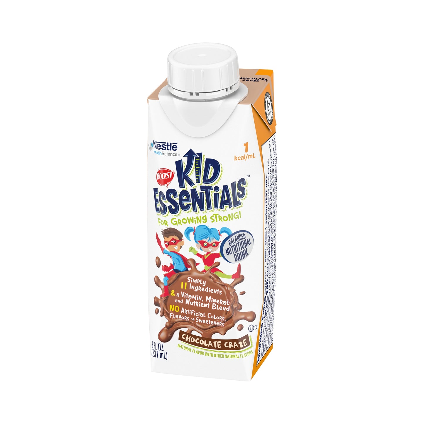 Boost Kid Essentials 1.0 Pediatric Oral Supplement Chocolate Craze 8 oz Carton