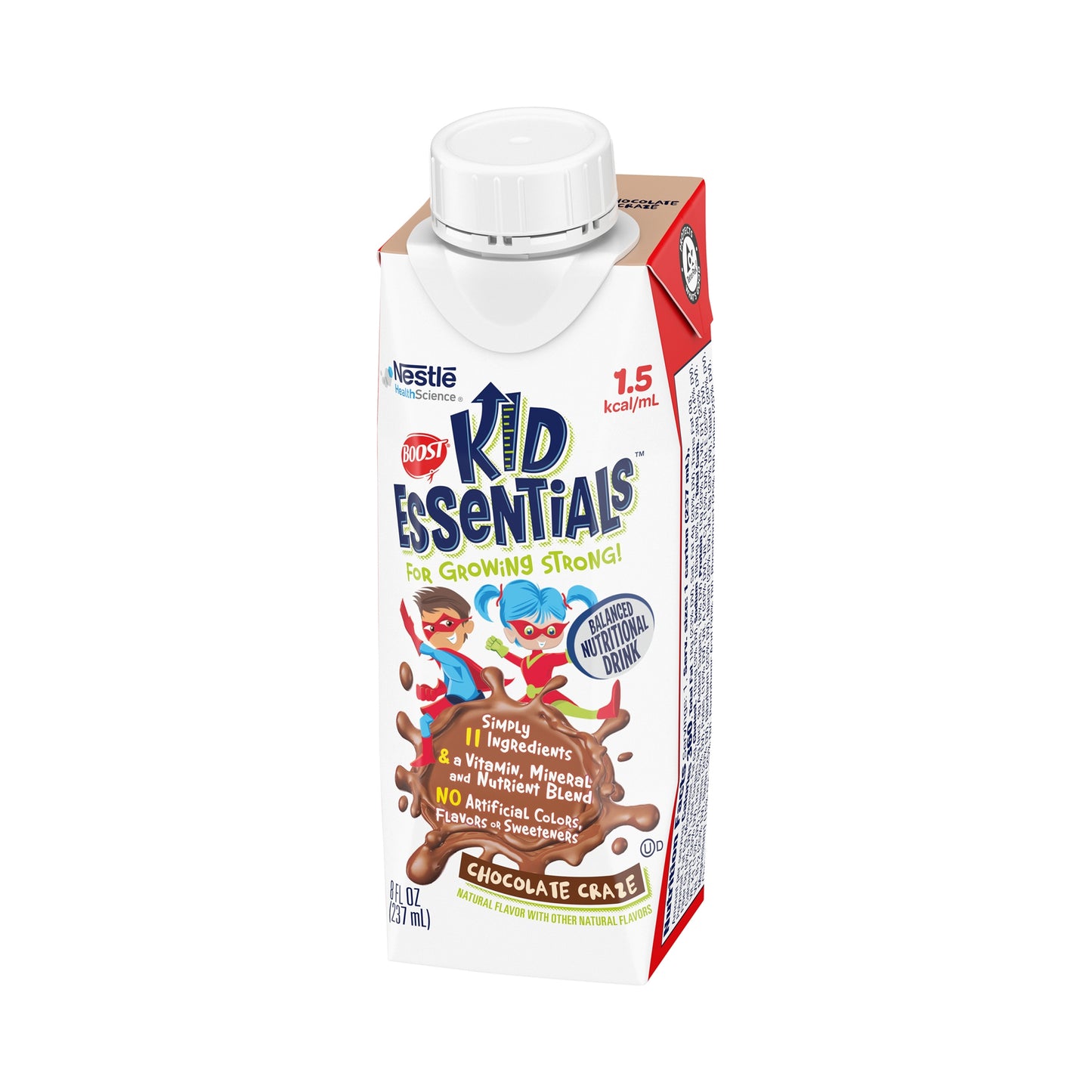 Boost Kid Essentials 1.5 Pediatric Oral Supplement Chocolate Craze 8 oz Carton