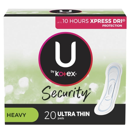 Feminine Pad U by Kotex Security Ultra Thin Heavy Absorbency