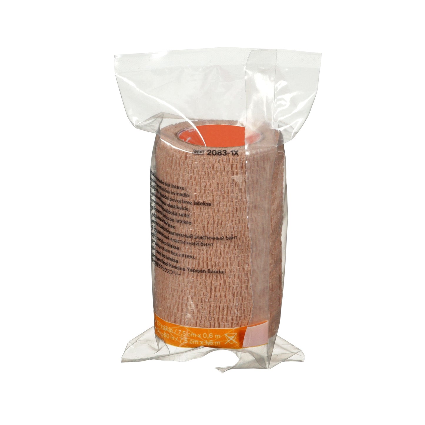 3M Coban NL Cohesive Bandage 3 Inch x 2 Yard Self-Adherent Compression Wrap
