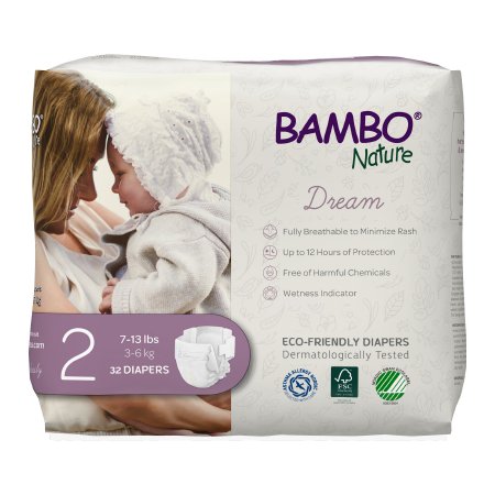 Baby Diaper Bambo Nature Size 4 Disposable