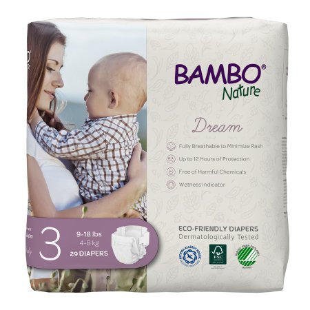 Baby Diaper Bambo Nature Size 4 Disposable