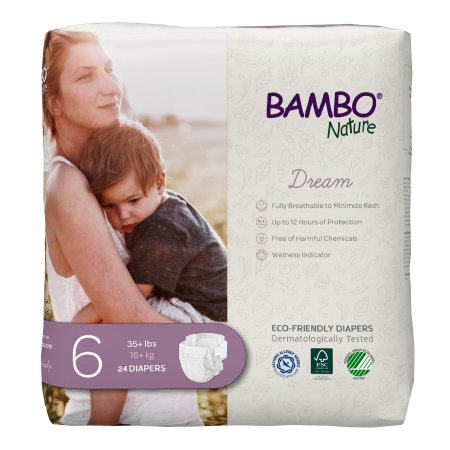 Baby Diaper Bambo Nature Size 4 Disposable