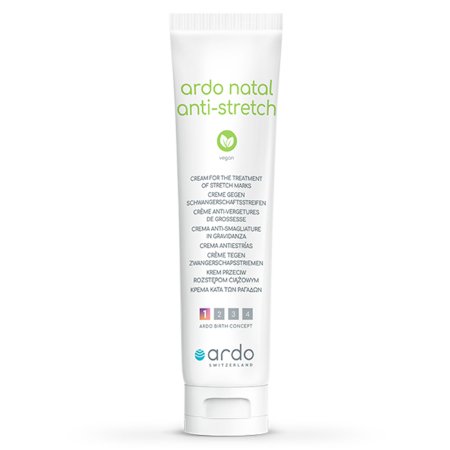 Hand and Body Moisturizer ardo natal anti-stretch 3.38 oz. Tube Unscented Cream