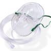 Oxygen Mask MedSource Elongated Style Infant Medium Adjustable Head Strap