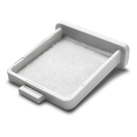 CPAP Filter Spirit Medical Pollen Reusable 1 per Pack White With Frame