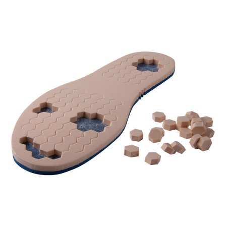 PediFix PressureOFF High Protection System 9 Wide Offloading Insole Full Length / Removable Bottom Pegs