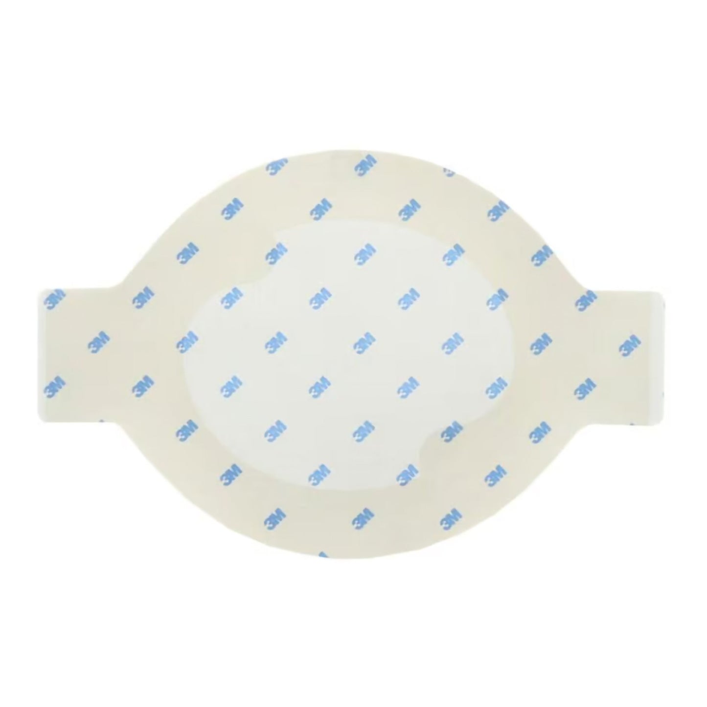3M Tegaderm Absorbent Transparent Film Dressing 4-3/8 x 5 Inch Sterile Oval Dressing