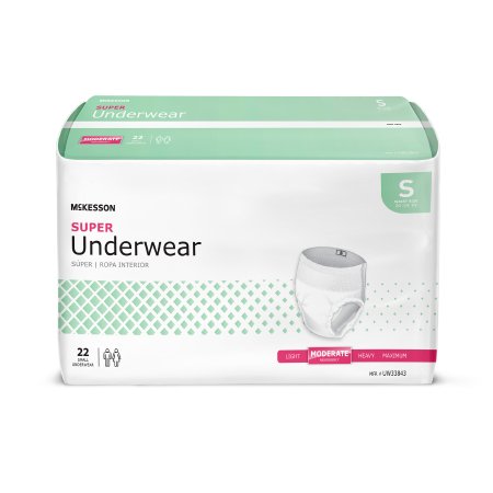 Underwear McKesson Pull On with Tear Away Seams X-Large