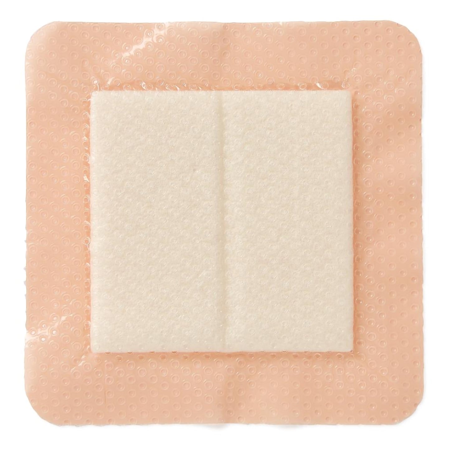 Optifoam Gentle EX Foam Dressing, 4 x 4 Inch, Sterile, Silicone Face & Border, Waterproof Backing