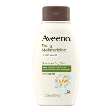 Body Wash Aveeno Active Naturals Liquid 12 oz. Bottle Scented